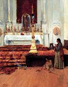 Antonio Parreiras Prayer oil painting reproduction